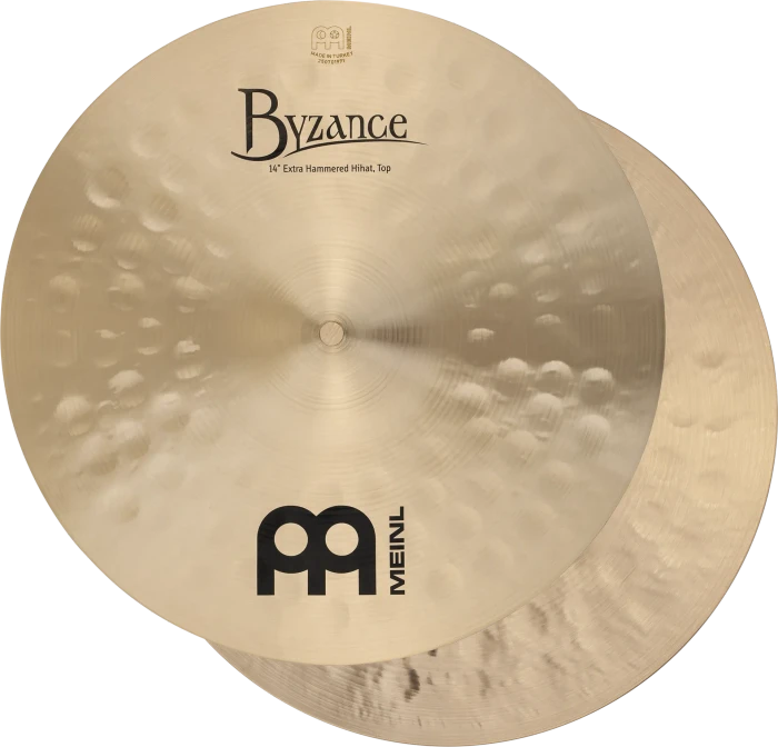 Meinl Byzance Traditional Extra Hammered Hi-Hat 14"