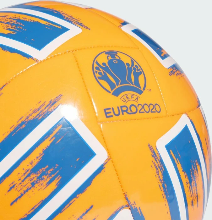adidas Uniforia Club Fußball solar orange/glow blue/white