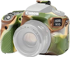 EasyCover Silikonhülle für Canon 90D camouflage