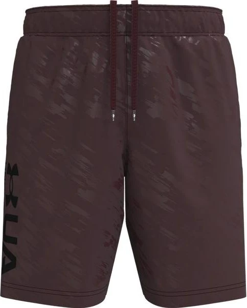 Under Armour Woven Emboss Hose kurz chestnut red/black (Herren)