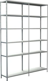 Schulte Lagertechnik PowerMAX Schwerlastregal 160x230x35cm weiß