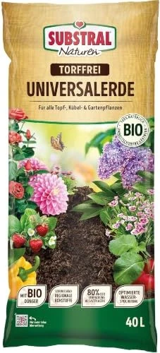 Evergreen Garden Care Substral Naturen Universalerde Torffrei, 40l
