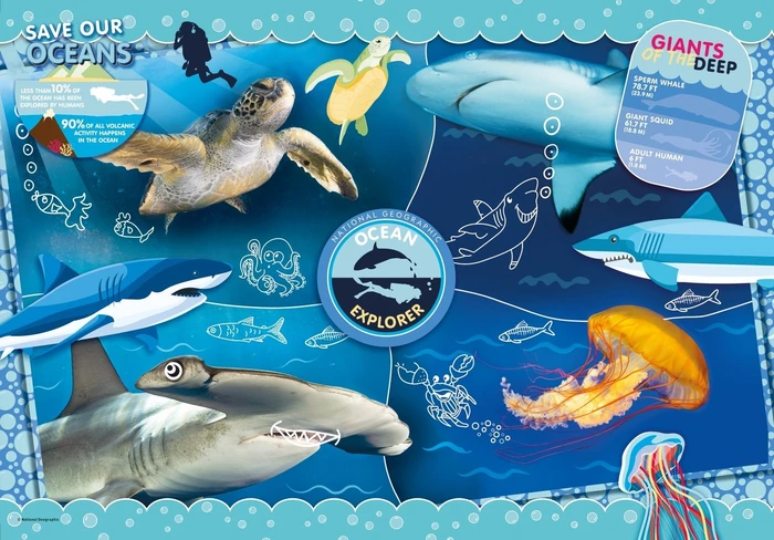 Clementoni National Geographic Kids Ocean Explorer