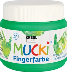 Kreul Mucki Fingerfarbe, grün, 150ml