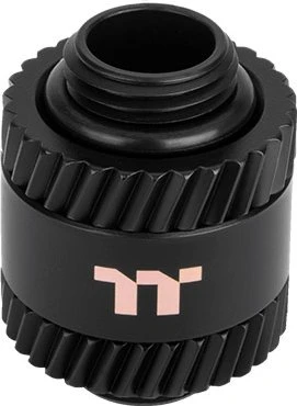 Thermaltake Pacific SF Male Verlängerung G1/4" auf G1/4", 20mm, schwarz