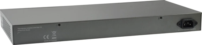 LevelOne GEP Turing Rackmount Gigabit Managed Switch, 24x RJ-45, 2x RJ-45/SFP, 185W PoE+