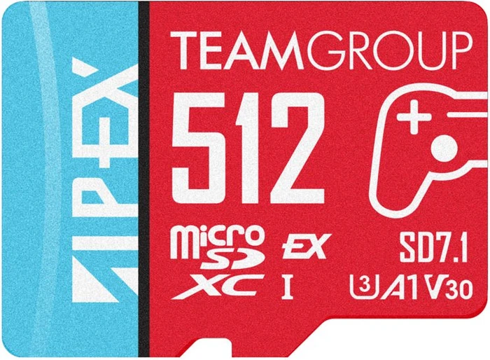 TeamGroup APEX SD7.1, microSD Express EX I