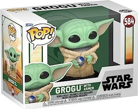 FunKo Pop! - Star Wars The Book of Boba Fett - Grogu with armor