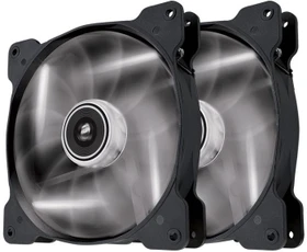 Corsair Air Series SP140 LED White High Static Pressure, 140mm, 2er-Pack