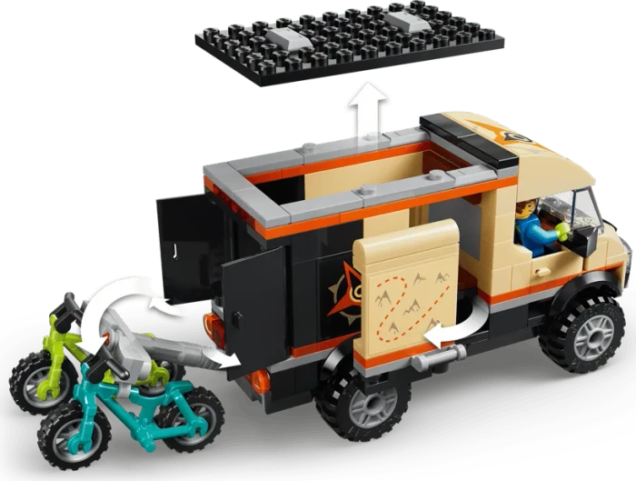 LEGO City - Mountainbike-Abenteuervan