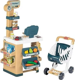 Smoby Supermarkt mit Einkaufswagen