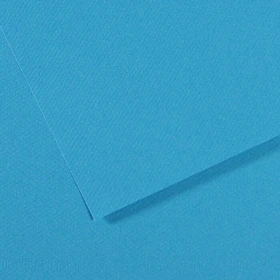 Canson Mi-Teintes Zeichenpapier, 500x650mm, glatt, türkis, 10 Blatt
