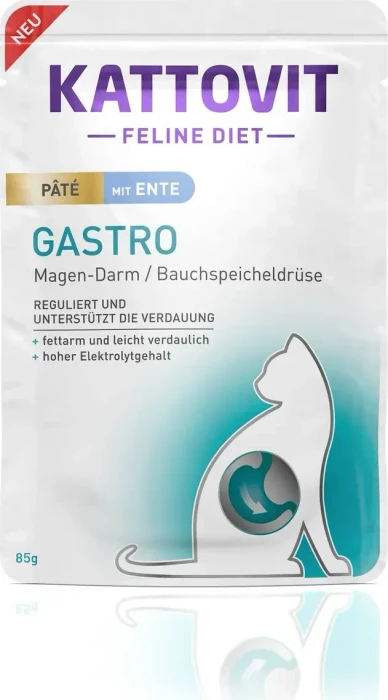 Finnern Kattovit Gastro Paté, mit Ente, 85g