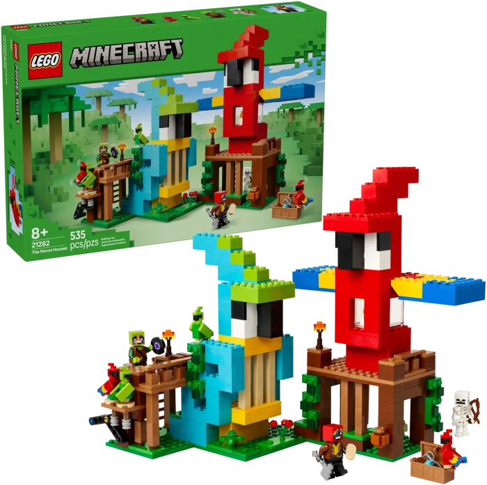 LEGO Minecraft - Die Papageienhäuser