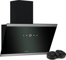Klarstein FlashLine 60 Wand-Dunstabzugshaube schwarz