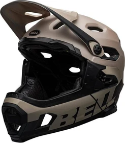 Bell Super DH MIPS Fullface-Helm matte/gloss sand/black camo