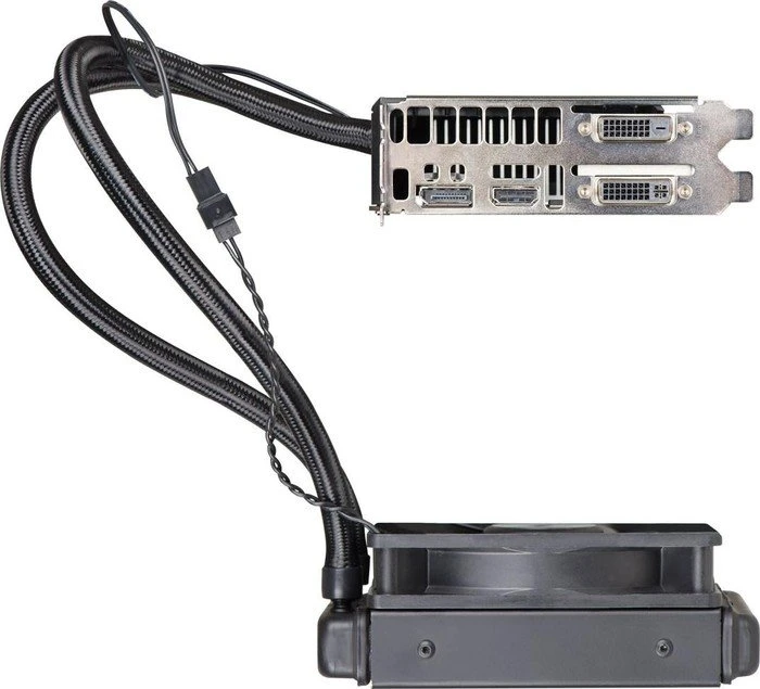 EVGA GeForce GTX 970 Hybrid, 4GB GDDR5, 2x DVI, HDMI, DP