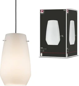 Paulmann URail 2Easy Vento Schienensystem-Komponente Glas-Lampenschirm 170x280mm opalglas