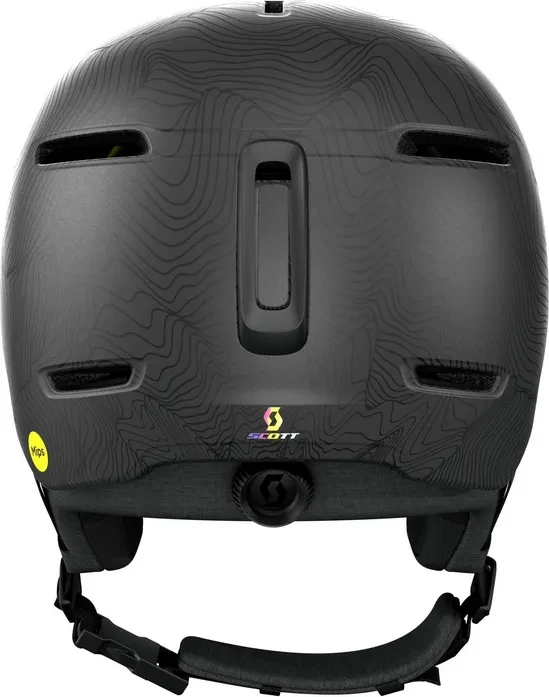 Scott Track Plus Helm granite black/holo grey