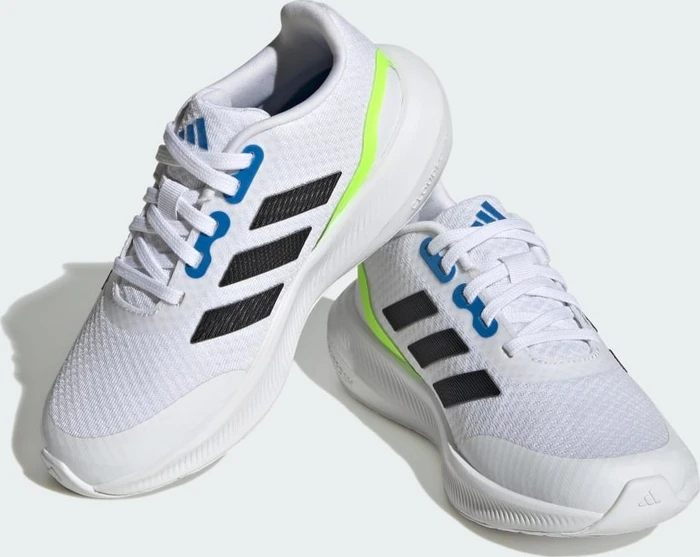 adidas RunFalcon 3 Lace cloud white/core black/bright royal (Junior)