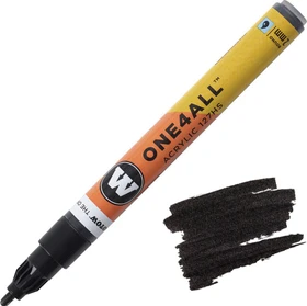 Molotow ONE4ALL 127HS 2mm Acrylmarker schwarz metallic
