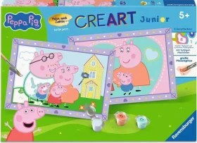 Ravensburger Malen nach Zahlen CreArt Peppa's Familie
