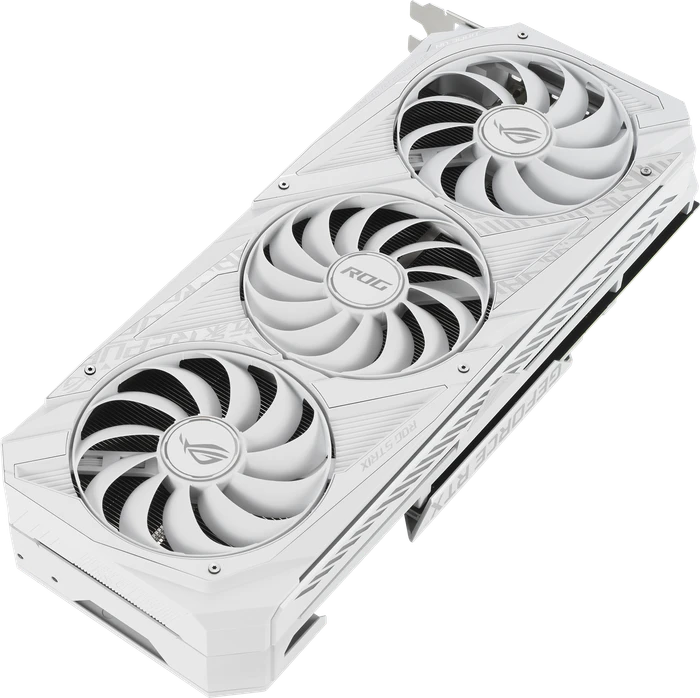 ASUS ROG Strix GeForce RTX 3070 V2 White (LHR), ROG-STRIX-RTX3070-8G-WHITE-V2, 8GB GDDR6, 2x HDMI, 3x DP