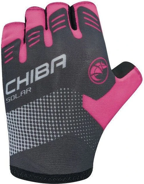 Chiba Solar Fahrradhandschuhe pink/magenta