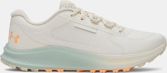 Under Armour Charged Bandit Trail 3 summit white/khaki base/orange bloc (Damen)