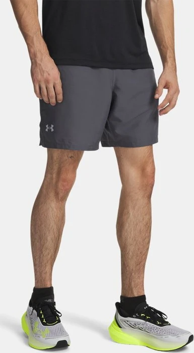 Under Armour Launch Laufhose kurz castlerock/white/reflective (Herren)