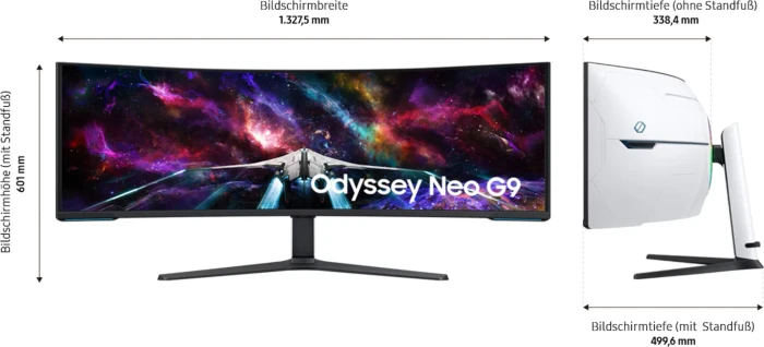 Samsung Odyssey Neo G9 G95NC, 57"