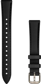 Garmin Ersatzarmband 14mm Leder für Lily 2 black/cream gold