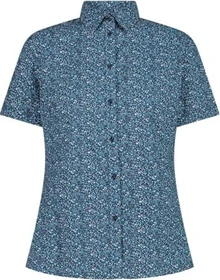CMP Geometrischer-Druck Hemd kurzarm b.blue/tiffany (Damen)