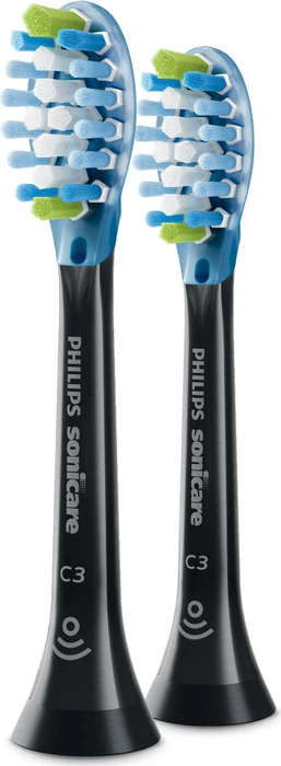 Philips HX9042/33 Sonicare C3 Premium Plaque Defence Ersatzbürste, 2 Stück