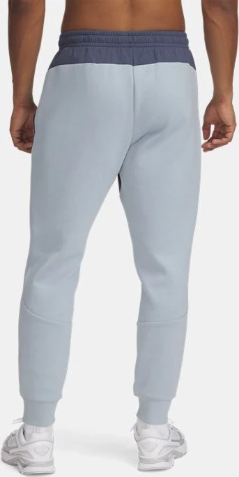 Under Armour Unstoppable Fleece Trainingshose lang downpour gray/harbor blue/black (Herren)