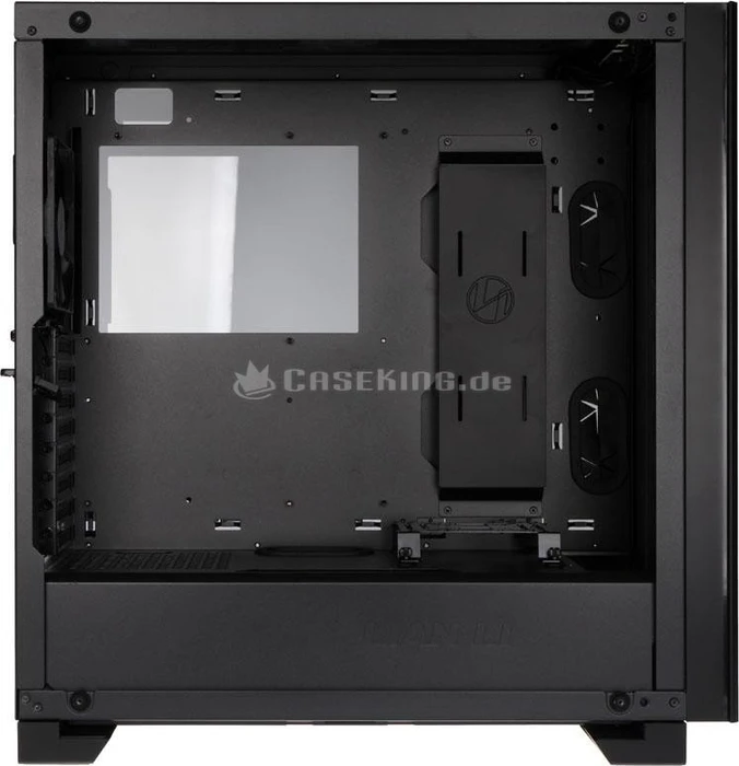 Lian Li Alpha 330X schwarz, Glasfenster
