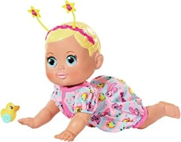 Zapf creation BABY born Puppe - Funny Faces Krabbelbaby