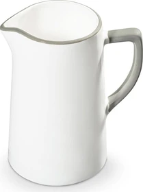 Gmundner Keramik Grauer Rand Wasserkrug 700ml