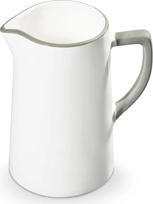 Gmundner Keramik Grauer Rand Wasserkrug 700ml