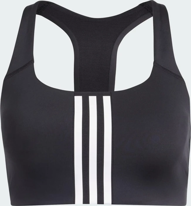 adidas Powerimpact Training Medium-Support 3-Streifen Sport-BH black (Damen)