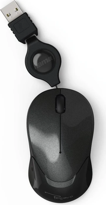Hama Pesaro Mini Mouse anthrazit, USB