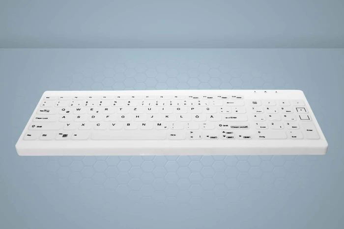 Contour Design Active Key AK-C7012 Medical Keyboard Compact, weiß, USB, CH