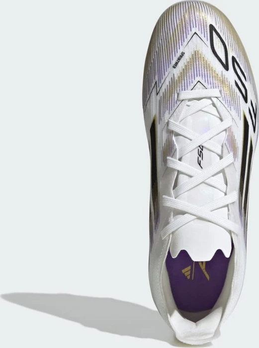 adidas F50 Elite FG cloud white/core black/gold metallic (Junior)