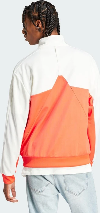 adidas Tiro Trainingsjacke off white/bright red (Herren)