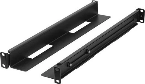 Lanberg 19" Server Rack Schienen, Gleitschienen, RAL 9004, 650mm, 1HE