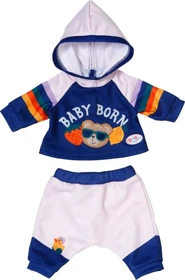 Zapf creation BABY born Mode - Jogging Anzug Navy 43cm