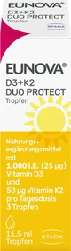 Stada Eunova DuoProtect D3 + K2 1000 I.E. Tropfen, 11.5ml