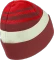 Jack Wolfskin Stripy Knit Beanie siren red (Junior) Vorschaubild