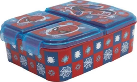 Stor Kinder Lunchbox Aufbewahrungsbehälter 3 Fächer Spider-Man