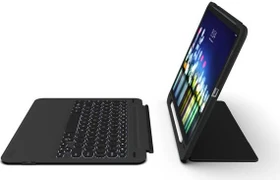 ZAGG Slim Book Go für iPad Pro 12.9" 3. Gen, schwarz, DE
